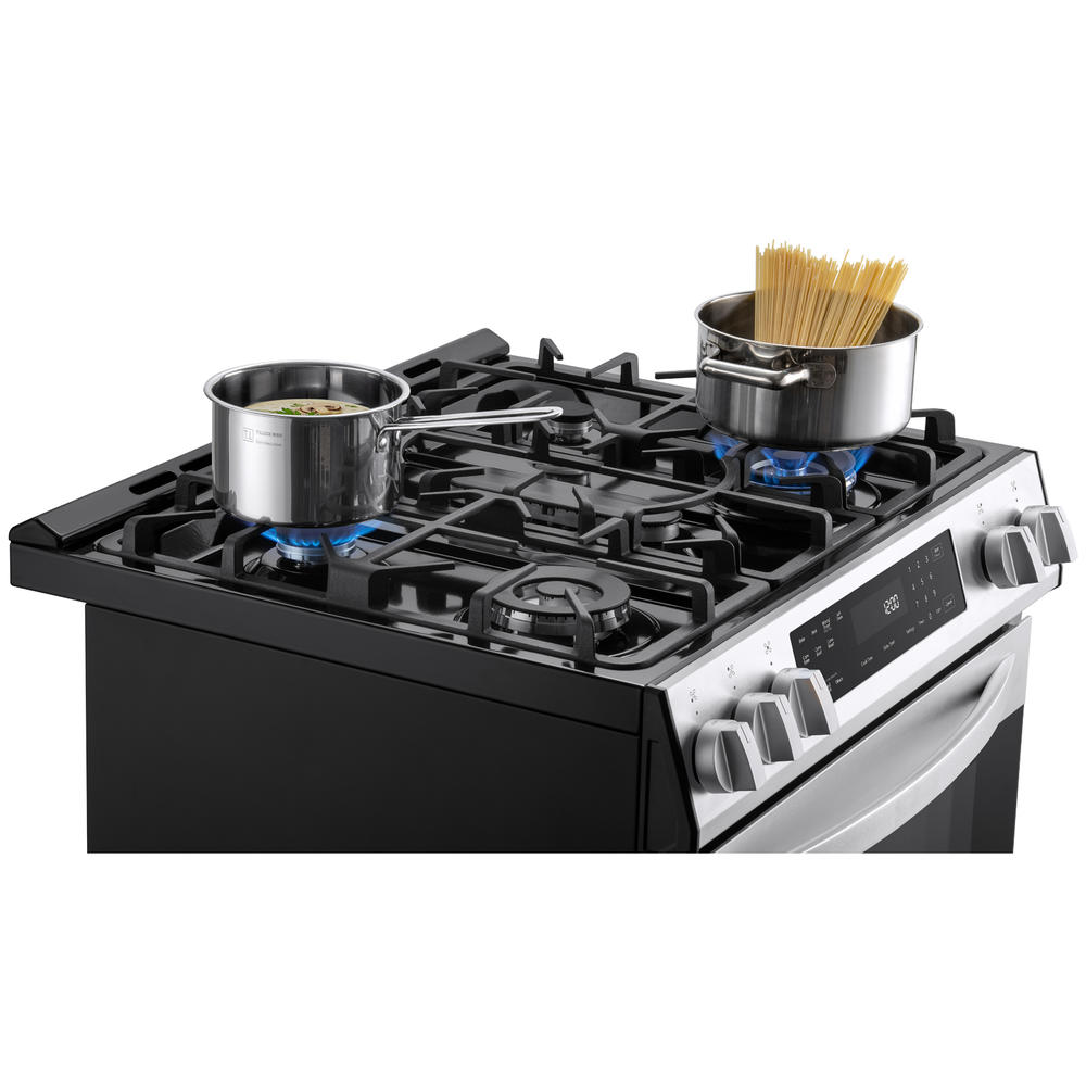 Kenmore 22-76853 76853 5.6 Cu. Ft. Front-Control Gas Range With 5 ...